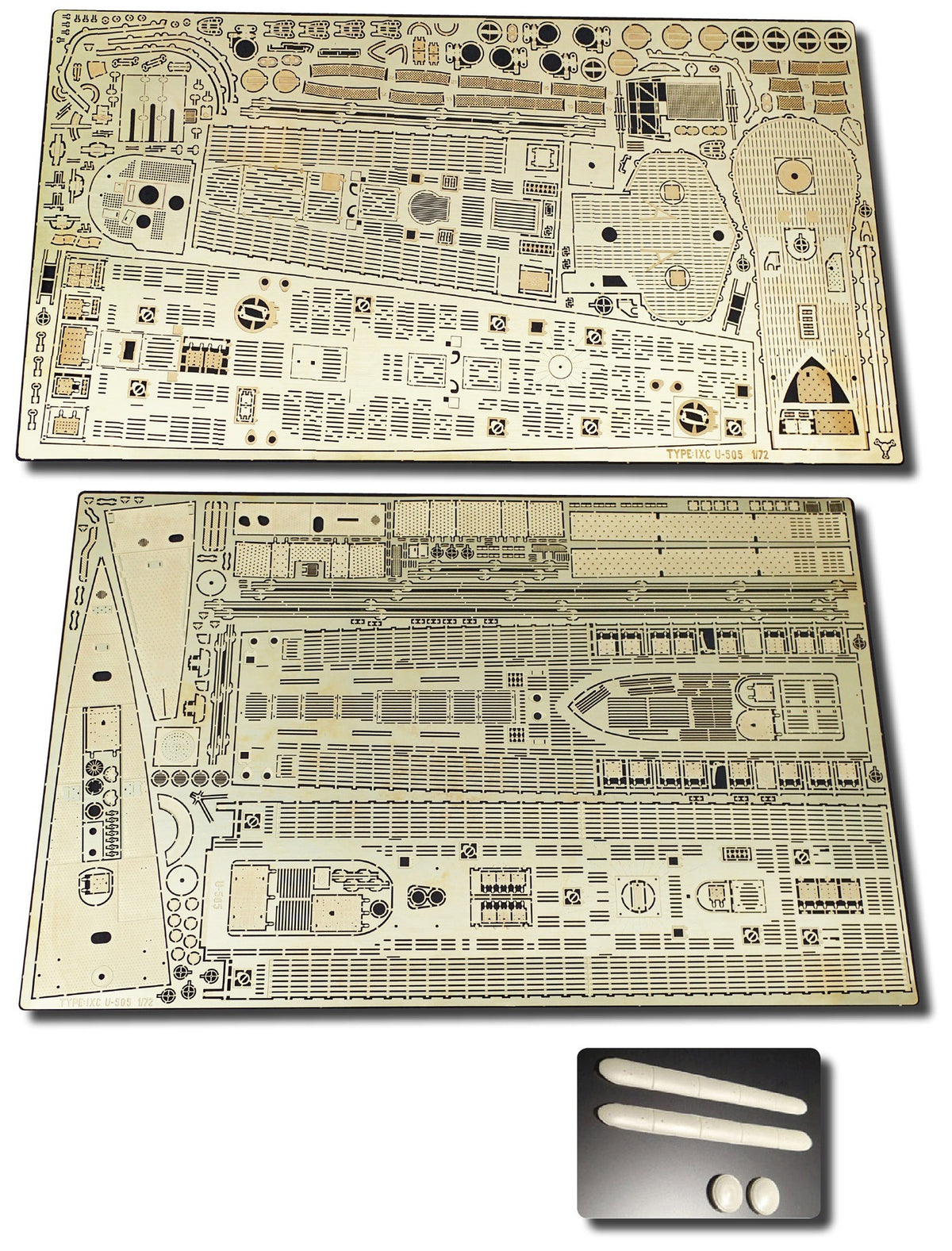 Revell 05180 German Submarine Type IX C (U-505) "Platinum Edition" 1:72