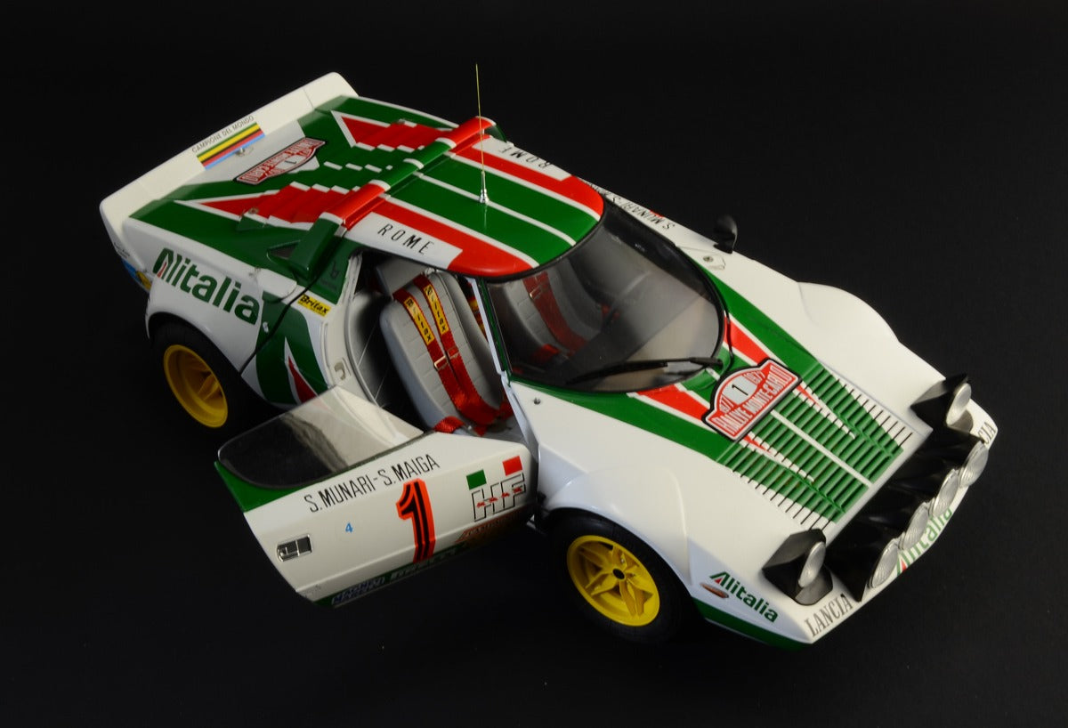 Italeri - Lancia stratos HF Gr.4 Monte Carlo 1977 - Scale 1:12