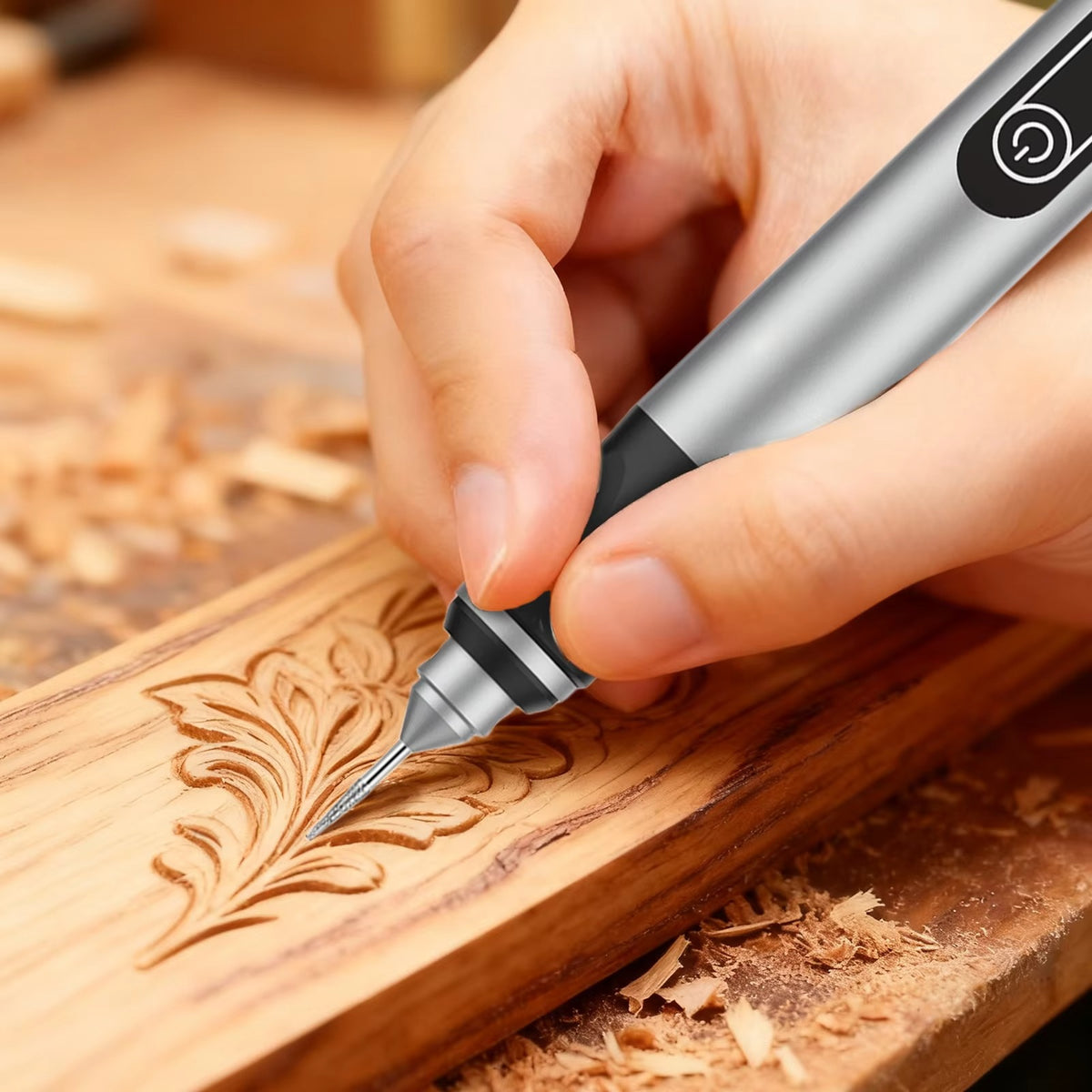 USB-Rechargeable Micro Rotary & Engraving Pen