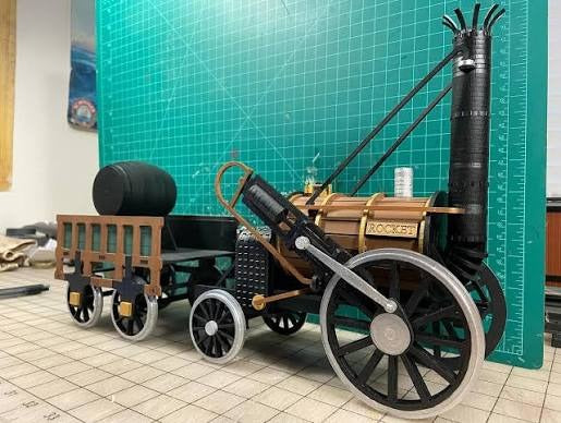Nauticurso Stephenson's Rocket Locomotive 1:15 Scale