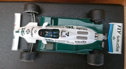 Tameo - SLK064 Williams FW 07C Ford - 1981 - White Metal Car Kit - Scale 1:43, Made in Italy