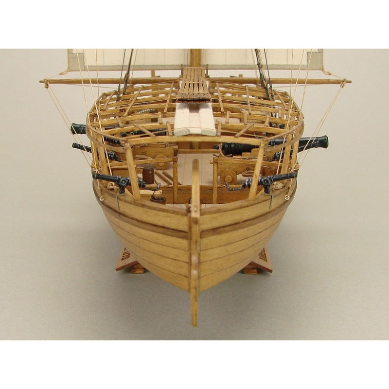 Shipyard Philadelphia American Gunboat 1776 Scale 1:72