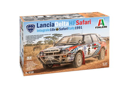 Italeri - 1:12 Lancia Delta HF Integrale 16v Safari Rally 1991