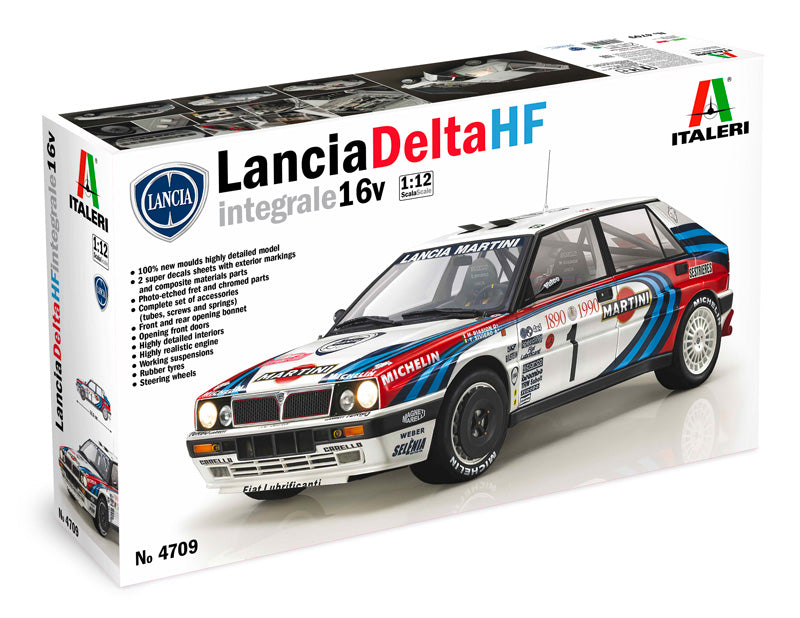 Italeri - Lancia Delta HF integral 16v 1:12 Scale