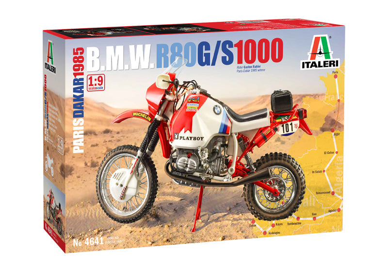Italeri - BMW R80 G/S 1000 PARIS-DAKAR 1985 1/9 Scale