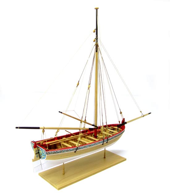 Model Shipways MS1457 18th Century Longboat Model Ship Kit 1:48 Scale