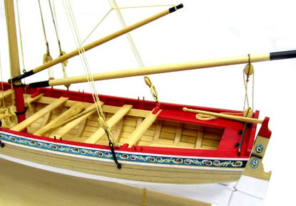 Model Shipways MS1457 18th Century Longboat Model Ship Kit 1:48 Scale