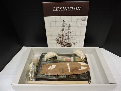 Dusek-Mamoli - Mamoli MV48 - Lexington - Wood Plank-On-Frame Model Ship Kit - Scale 1/100 - Length 420 mm (17")