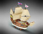 Dusek-Mamoli - Mamoli MV49 Mayflower - Wood Plank-On-Frame Ship Model Kit - Length: 480 mm (19"), Height: 400 mm (16") Scale 1/70