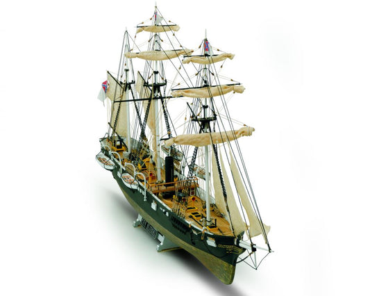 Dusek-Mamoli - Mamoli MV53 CSS Alabama - Plank on Bulkhead Ship Model Kit Scale 1/120