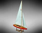 Dusek-Mamoli - Mamoli MV54 Jenny - Wood Plank-On-Frame Ship Model Kit -Length: 587 mm (23"), Height: 931mm (37") Scale 1/12