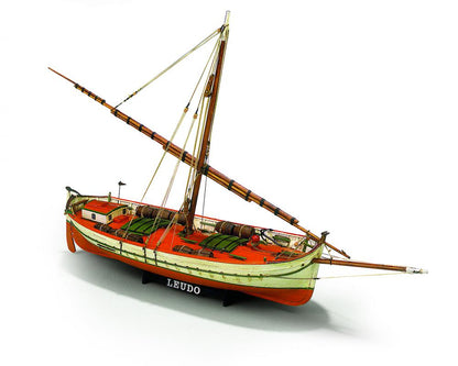 Dusek-Mamoli - Mamoli MV29 Leudo Model Ship Kit - Original merchant launch - Scale 1/32 - Length 25.7 in - Height 17.4 in