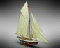 Dusek-Mamoli - Mamoli MV43 Puritan Model Ship Kit - Coppa America 1885 - Scale 1/50 - Length 34.7 in - Height 36.8 in
