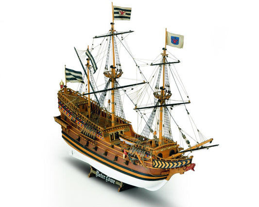 Dusek-Mamoli - Mamoli MV19 Roter Löwe - Elector of Brandenburg Galleon - Scale 1/55 - Length 28.4 in - Height 21.3 in