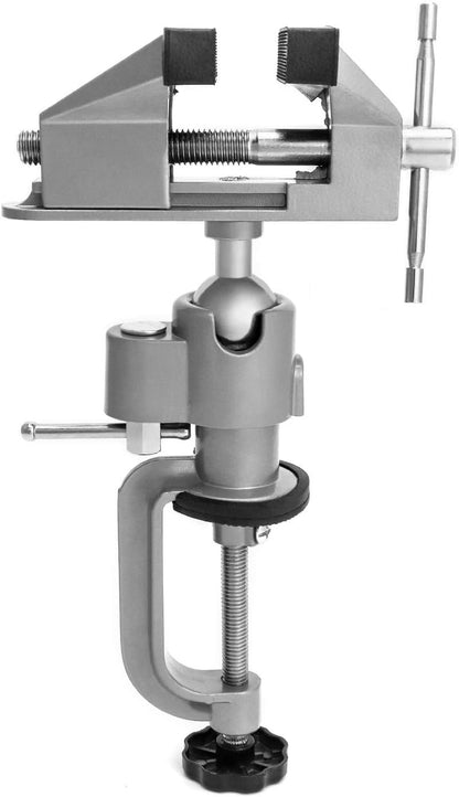 2" Universal Rotating & Tilting Bench Vise – 360° Adjustable