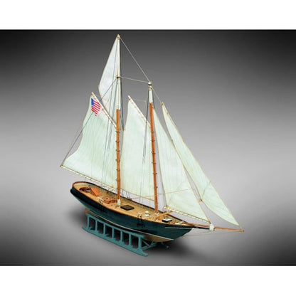 Dusek-Mamoli - Mamoli MM04 - America - Pre-Carved Wooden Hull Ship Model Kit - Scale 1/140 Length 370mm (14.5")