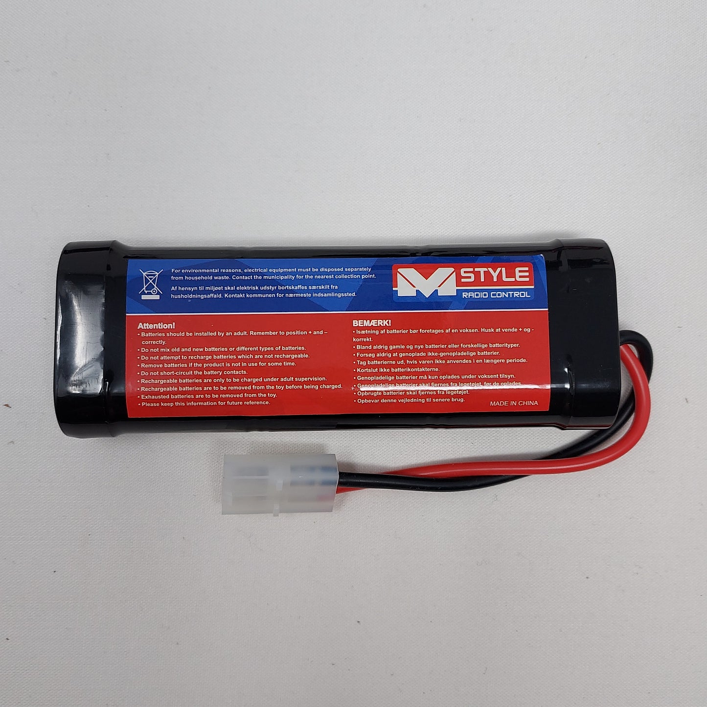 M-Style M-001 R/C set - Radioset, servo, battery and charger