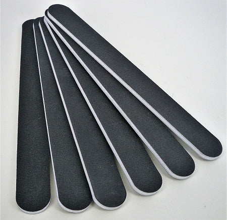 Emery Sanding Sticks (2-Sided 80/100 Grit) -7 x 3/4" Washable 6 Pack