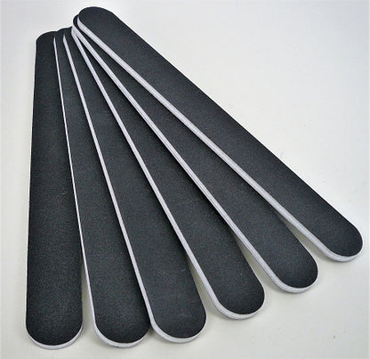 Emery Sanding Sticks (2-Sided 80/100 Grit) -7 x 3/4" Washable 6 Pack