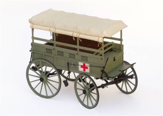 GUNS OF HISTORY CIVIL WAR RUCKER AMBULANCE 1:16 SCALE