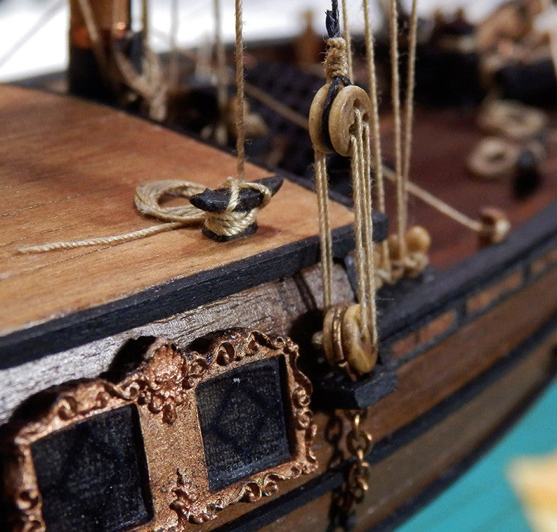 Mamoli MV33 Gretel Royal Yacht Model Ship Kit 1:54