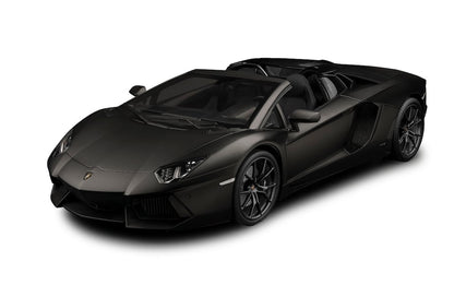 Pocher Lamborghini Aventador LP 700-4 Roadster Nero Nemesis Matte Black 1:8 Die-cast Metal Kit