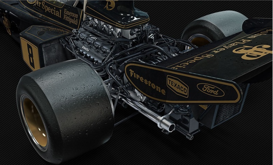 Pocher Lotus 72D - 1972 British GP - Emerson Fittipaldi 1:8 Scale