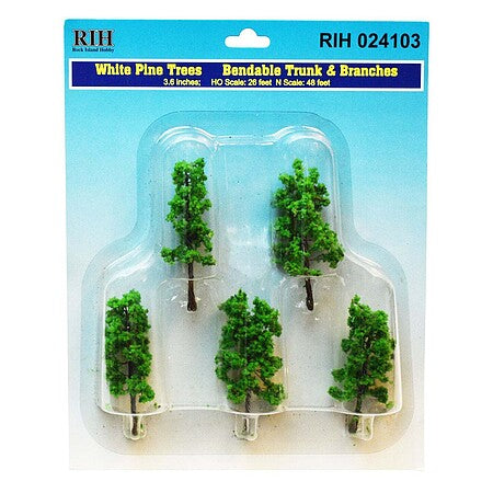 Rock Island - White Pine Trees 3.6' 5pk