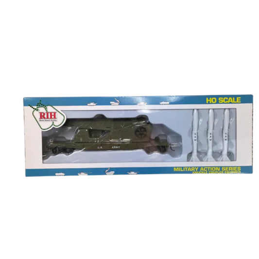Rock Island - HO US Army Missle Launch Car