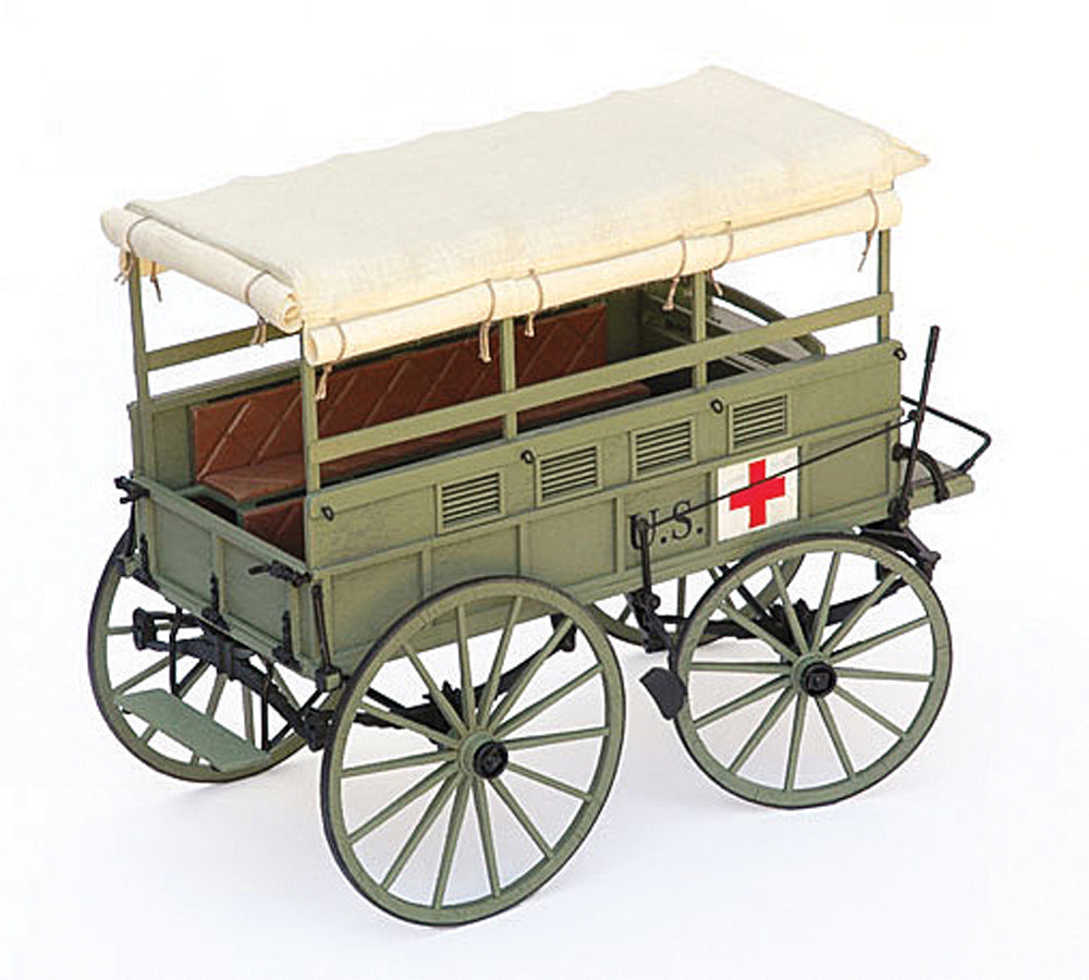 GUNS OF HISTORY CIVIL WAR RUCKER AMBULANCE 1:16 SCALE