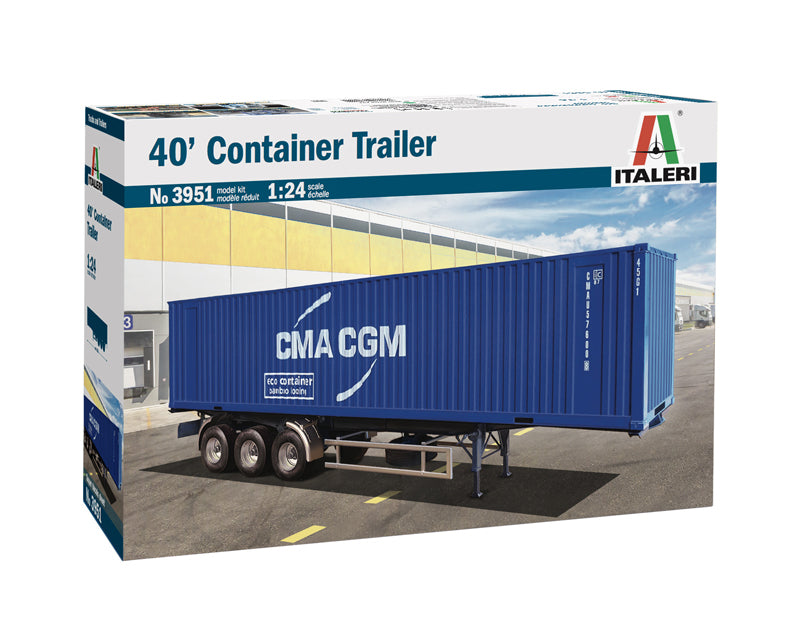 Italeri - 1:24 40' Container Trailer
