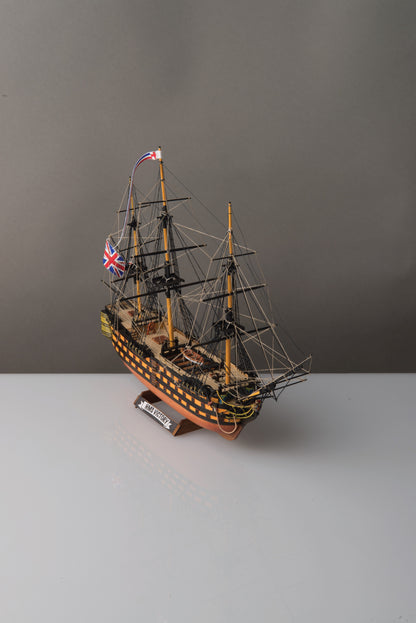 Corel - SM101 HMS Victory - Solid Carved Wood Hull Kit - Scale 1:310 - Length 13-1/4"