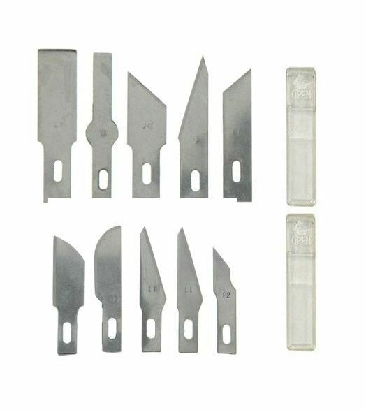 Model Expo - Tools - Testors 10 Pc. Hobby Blade Set