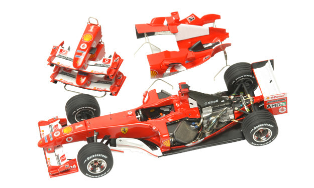 Ferrari F2004 2004 G.P. Belgium  –  Rubens Barrichello, Michael Schumacher  –  Tameo Kit TMK346