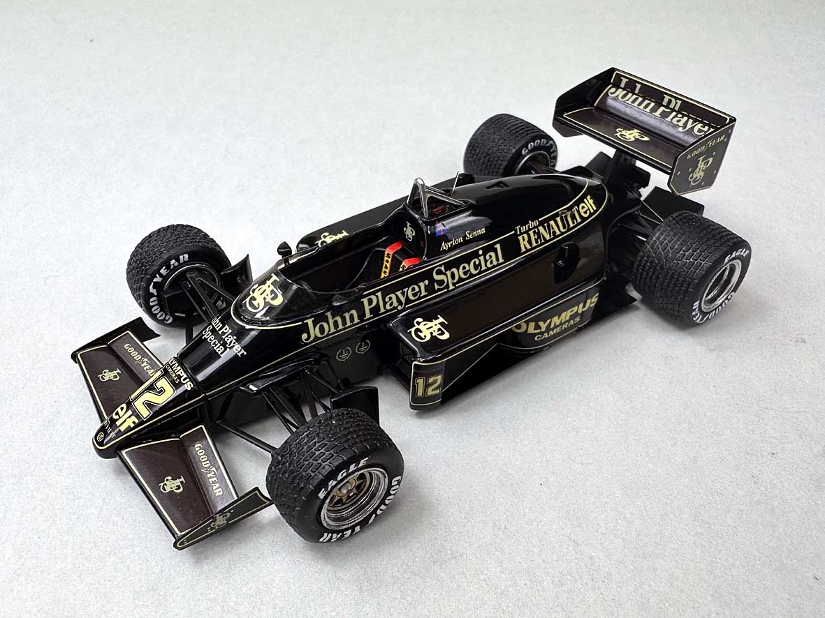 Lotus 97T 1985 G.P. Belgium  –  Ayrton Senna, Elio De Angelis  –  Tameo Kit TMK442
