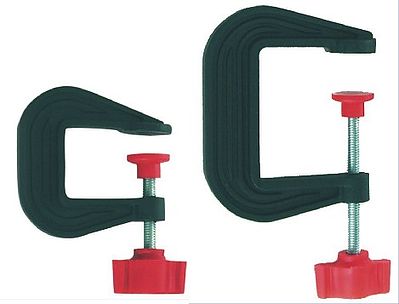 Large & Small Plastic C-Clamps