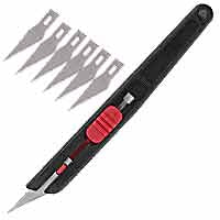Hobby Retractable Knife W/6bls