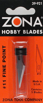 Zona - #11 Hobby Blades 5 Pack